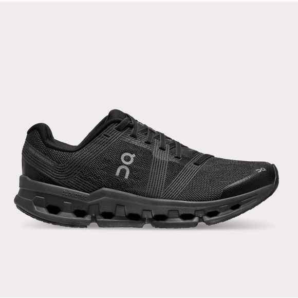 OnCloud Running CloudGo All-Black Performance Sneakers - Picture 1 of 6